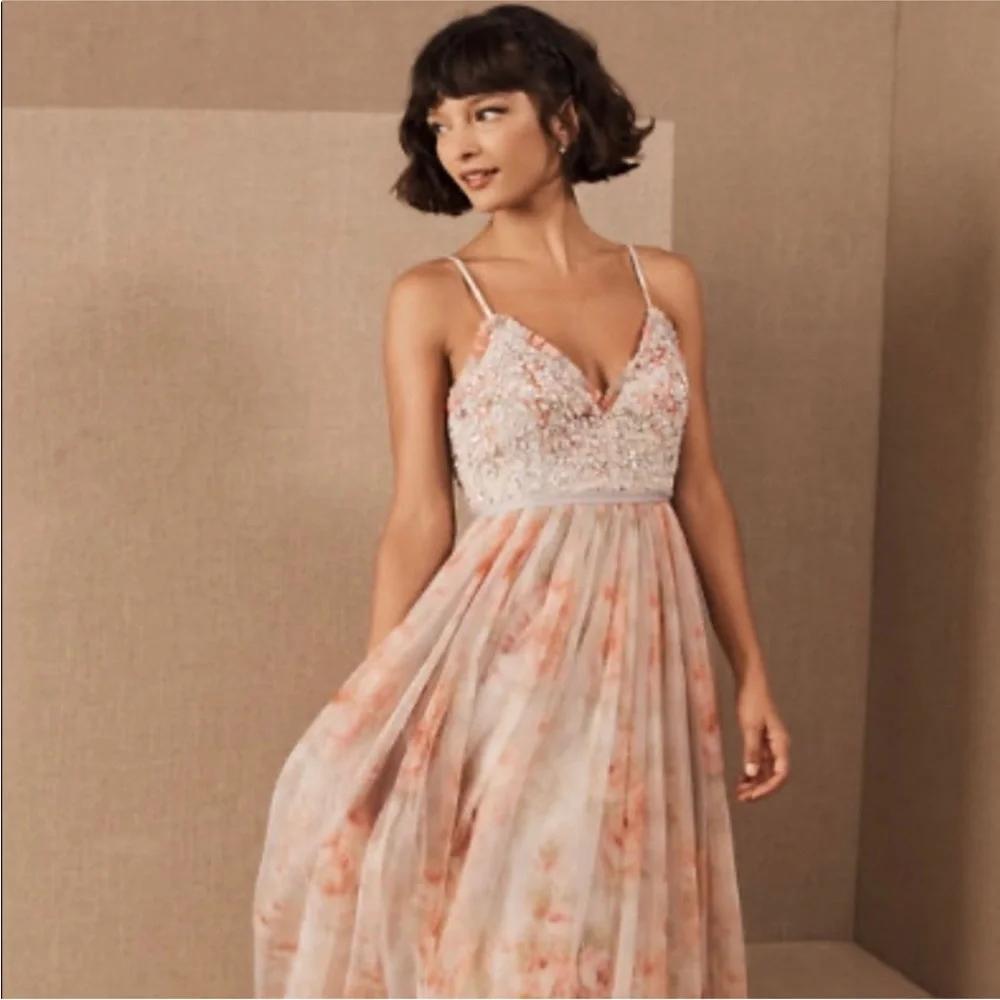 Needle & Thread Ruby Bloom Maxi Dress size 10 New - Picture 1 of 13